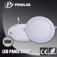 Luz vendedora caliente del panel del LED 18W con CE redondo)